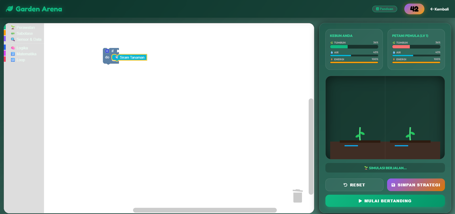 Fitur Adu Mekanik Logika Makin Menegangkan di Arena Terbaru "Kebun Sayur"!